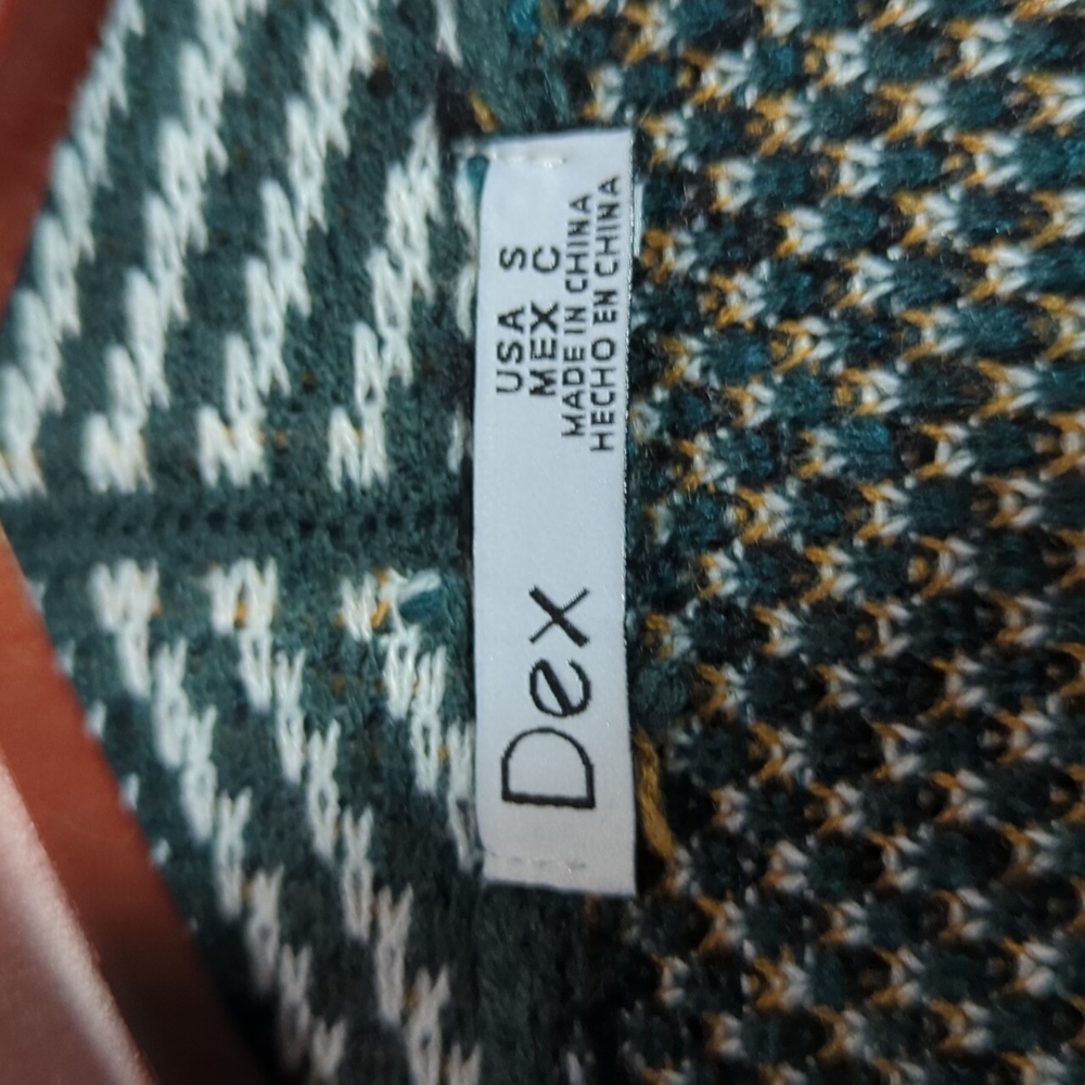 Dex Long Plaid Sweater Jacket - Picture 3 of 5